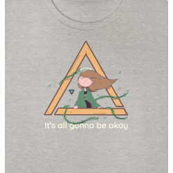 It's gonna be okay Δ3 - Eco-friendly Relaxed Shirt